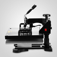 Presse à chaud semi-automatique compacte pour transfert de vinyle par sublimation sur vêtements et mugs