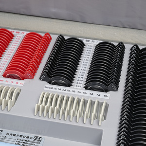 Prix fabricant équipement optique de haute qualité optométrie anneau en plastique ensemble de lentilles d'essai <span class=keywords><strong>232</strong></span> boîte en aluminium - Product Image 4