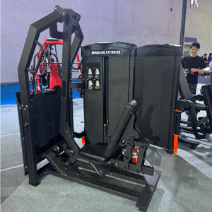 Máquinas de entrenamiento de carga selectiva para gimnasios comerciales: <span class=keywords><strong>prensa</strong></span> de cadera tipo péndulo y entrenador de piernas - Product Image 3