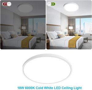 Plafonnier LED moderne ultra-fin pour salon, décoration intérieure, montage en surface - Product Image 4