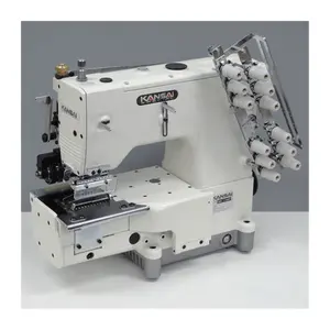 Kansai Special FBX1104PA-3WAC 4-needle Cylinder Bed Double Chain Stitch Machine Automatic Waistband Machine