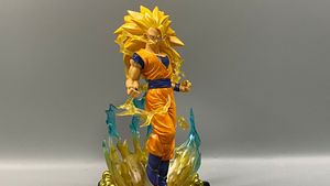 7.09 pollici 18cm dragato palla Z Action figure Anime modello giocattolo con la luce Manga personaggio Goku Action figure - Product Image 5