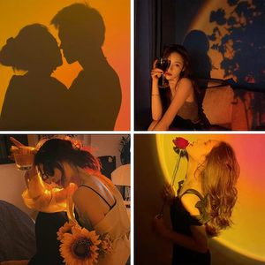 Multicolor decoración inteligente Arco Iris puesta de sol proyector lámpara luz puesta de sol lámpara proyector inteligente aplicación remota - Product Image 3