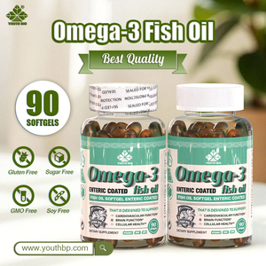 Gélules d'huile de poisson oméga-3 haute puissance pour maintenir la vitalité cérébrale des adultes soucieux de leur santé – Stock en gros, OEM, ODM, Marque privée - Product Image 2