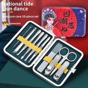 Gran oferta, juego de <span class=keywords><strong>manicura</strong></span>, Kit de cortaúñas profesional, herramientas para el cuidado de los pies, juego de <span class=keywords><strong>manicura</strong></span> y pedicura para mujeres de acero inoxidable - Product Image 6