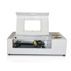 Sello tallado/grabado 40W K40D Co2 cortador láser máquina grabadora 3020 320 máquina para hacer sellos barata