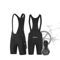 Cuissard de cyclisme pour homme avec cordon de serrage, rembourrage en gel 5D, respirant, séchage rapide, maillot de vélo de route, best-seller transfrontalier