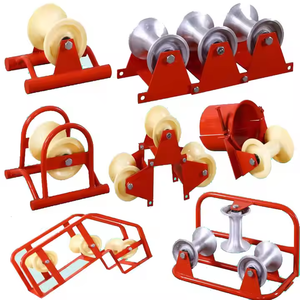 Rodillo Guía de Cables de Aluminio de Alta Resistencia YILI, Rodillo de Tracción de Cables de Tres Ruedas <span class=keywords><strong>para</strong></span> Trabajos de Construcción, Telecomunicaciones y Energía - Product Image 6
