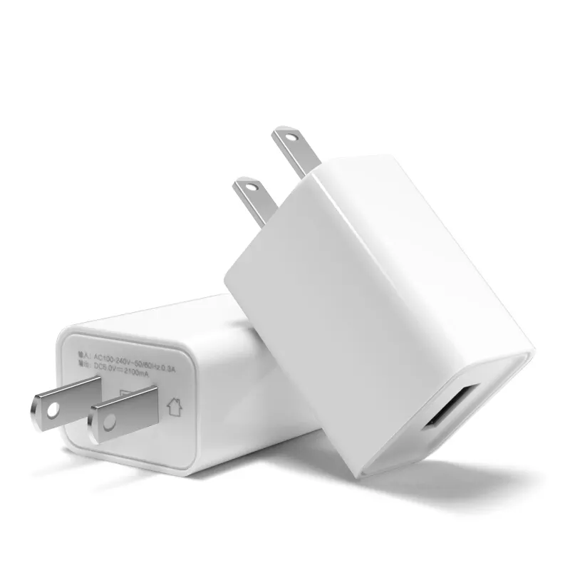 Telefono cellulare portatile cubo USB adattatore di alimentazione veloce ricarica 5 v2a spina a muro per caricatore del telefono