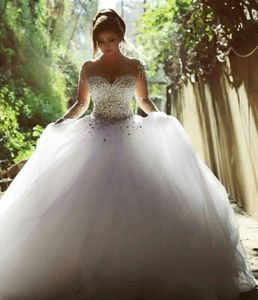 <span class=keywords><strong>Robe</strong></span> <span class=keywords><strong>de</strong></span> mariage blanche à manches longues et à lacets <span class=keywords><strong>robe</strong></span> <span class=keywords><strong>de</strong></span> <span class=keywords><strong>mariée</strong></span> sexy en <span class=keywords><strong>diamant</strong></span> <span class=keywords><strong>robe</strong></span> <span class=keywords><strong>de</strong></span> <span class=keywords><strong>mariée</strong></span> <span class=keywords><strong>de</strong></span> luxe pour femmes <span class=keywords><strong>robe</strong></span> <span class=keywords><strong>de</strong></span> bal vintage pour femmes - Product Image 2