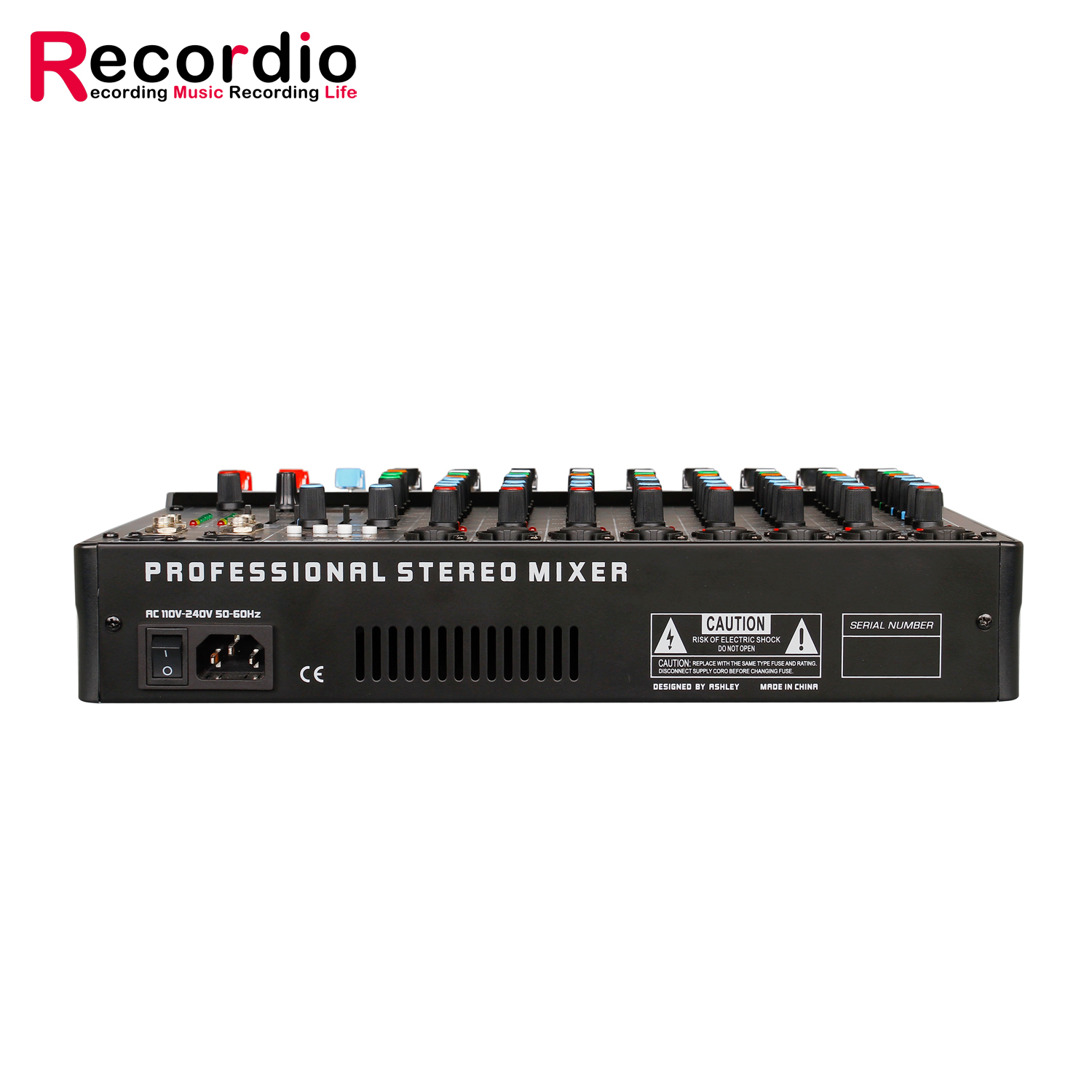 GAX-TK8 Compact 8 Channel Audio Mixer for Podcasting