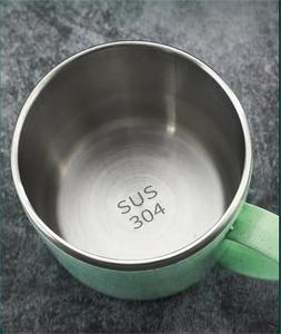 Hai lớp chống bỏng thép không gỉ ly nhựa xử lý cà phê sữa cốc trà uống cốc nước cho nhà văn phòng cốc - Product Image 6