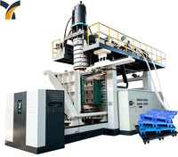 Solution personnalisée pour différentes demandes de production, machine de soufflage par extrusion pour palettes en plastique HDPE à 3 couches de 1,4*1,2 m