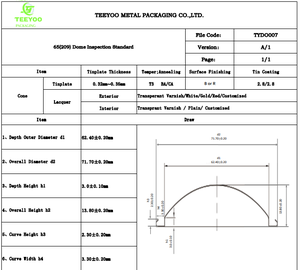 Vente en gros <span class=keywords><strong>de</strong></span> boîtes <span class=keywords><strong>de</strong></span> <span class=keywords><strong>conserve</strong></span> aérosol 0.32mm d'épaisseur avec cône dôme haut <span class=keywords><strong>et</strong></span> bas valve métal peut composant - Product Image 2