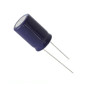 Condensateur à traversée de canal, à montage en surface, en aluminium, 1800 µF, 20 %, 25 V, radial, 1800 µF, ELXY250ELL182ML25S - Product Image 1