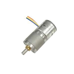 Motor paso a paso miniatura de 20 mm y 36 V CC con engranajes, cables y certificación ISO9001 para robot aspirador y dispositivo de eliminación de arrugas - Product Image 3