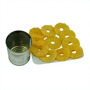 Norme internationale meilleur prix Vietnam OEM usine TMI Foods marque tranches d'ananas en conserve 20oz - Product Image 1
