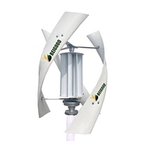 Éolienne de qualité fabricant 1500w 48v ventilateur de turbine éolienne générant de l'énergie pour la ferme 500w 12/24v