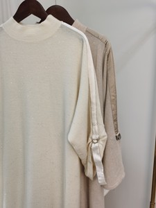 Suéter de Cuello Redondo de Manga Larga, Estilo Informal, Grueso, de Cachemira con Parches de Hilo con Cuentas BC, para Otoño, Precio Especial, No se Admiten Devoluciones - Product Image 4