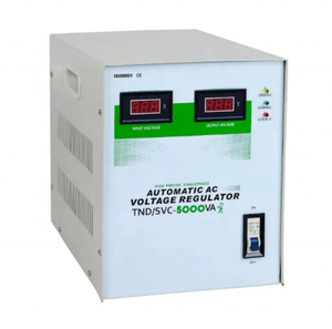 Regulador de voltaje automático monofásico de a 10KVA, estabilizador del hogar con servomotor - Product Image 2