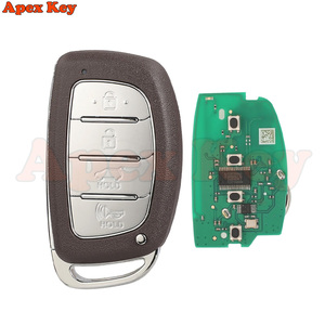 Carcasa de llave inteligente para coche con 4 botones, control remoto de 433MHz, chip ID47, para Hyundai Tucson 2018-2020, FCCID:95440-D3510 TQ8-FOB-4F11 - Product Image 3