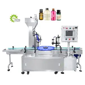 ZXSMART Single Head 0-1000ML Automatic Piston Pump Liquid Bottles Water Filler Essential Oil Perfume Filling Machine