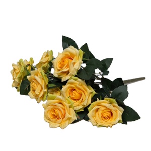 Ramo de Novia de Flores Artificiales LUYI, Rosa Blanca Artificial para Boda, Gran Venta - Product Image 5