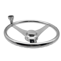Accessoires marins de volant de bateau de volant d'acier inoxydable de puissance marine directe d'usine