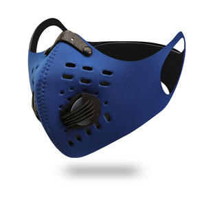 Masker sepeda pelindung wajah setengah wajah, masker sepeda Ski <span class=keywords><strong>Anti</strong></span> debu dapat diganti - Product Image 5