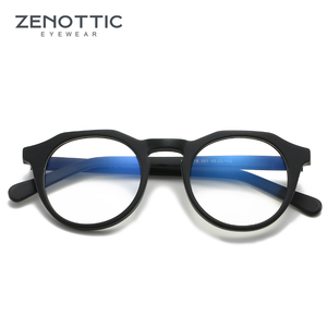 2023 bán buôn cảnh tượng quang Vòng <span class=keywords><strong>Acetate</strong></span> khung kính mắt cho phụ nữ người đàn ông - Product Image 4