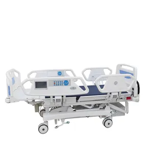 BT-AE029 الطبية 8 وظائف مع لموقف كرسي القلب موازين مستشفى icu الكهربائية كرسي مستشفى سرير