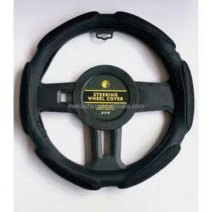 MELCO MO24087 Factory Wholesale Ultra Plush High Grip Sports Universal Breathable Anti Slip Summer Car Steering Wheel Cover