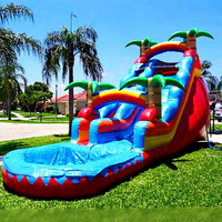 Tobogán Inflable Grande de Alta Calidad para Juegos de Verano al Aire Libre, Tobogán Acuático Inflable para Niños, Tobogán Divertido Inflable para Adultos