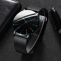מכירה לוהטת מוצר איש קוורץ עסקים שעונים זול מחירים נירוסטה סיני מותג יד שעון