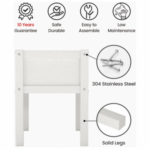กระถางปลูกต้นไม้ไม้แบบยกพื้นพร้อมชั้นวางของสำหรับสวนและปลูกผัก ดีไซน์เป็นมิตรกับสิ่งแวดล้อม ทนทาน ปรับขนาดได้ - Product Image 3