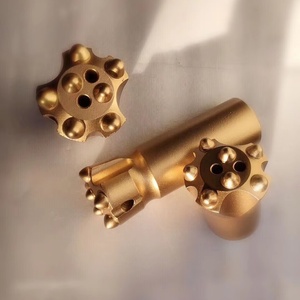 Forets à bouton pour roche dure de haute qualité R32 45mm T45 T51 pour outils de forage à marteau hydraulique - Product Image 2