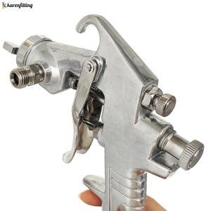 Pistolet de peinture pneumatique portatif pour revêtement DIY, outil de pulvérisation de peinture industrielle au latex pour usage automobile et domestique - Product Image 4