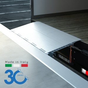 Rampe coulissante avec système à roulements à billes ES60B, aluminium, capacité 4000 kg, commande manuelle - Product Image 2