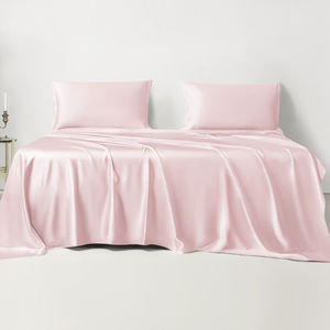 Topkwaliteit 22Momme Flat Sheet Set 100% Pure Moerbei Zijde Ijs Zijde Dekbedovertrek - Product Image 3