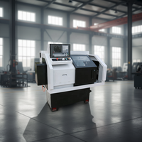 Torno CNC de Alta Precisión con Control de Accionamiento CNC y Centrado Automático Óptico