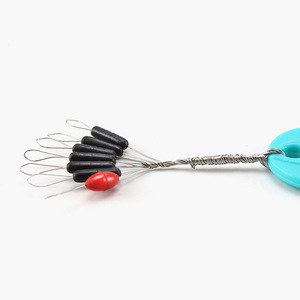 Ao6+1 Space Bean <b>Fishing</b> Hook Set Lead Sink <b>Float</b> Rig Freshwater <b>Fishing</b> Tackle - Product Image 3