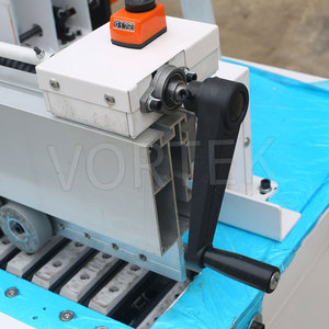 Anillador de bordes automático de alta eficiencia XZF450, máquina prefresadora de 45 grados, funciones de pulido y encolado para producción de MDF - Product Image 3