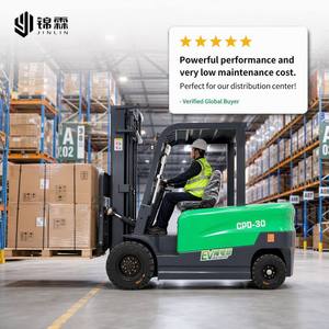 Chariot élévateur électrique à 4 roues, 2 tonnes, 3 tonnes, batterie au lithium avec déplaceur latéral, mât simple/double/triple étages, tout-terrain, pour usage en usine - Product Image 6