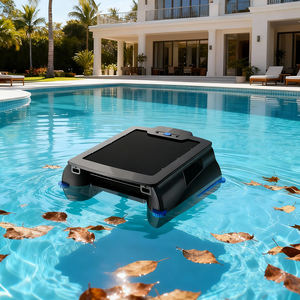 Robot Limpiafondos Automático Inalámbrico Solar Ecológico para Piscinas, Aspiradora Flotante Inteligente para Eliminar Residuos de Agua - Product Image 2