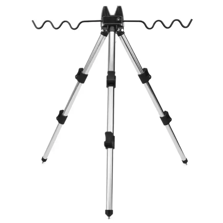 Fishing Rods Tripod Stand Telescopic Aluminum