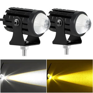 Offre Spéciale Mini Projecteur Double Couleur <span class=keywords><strong>Led</strong></span> Night Lighting Lampe En Aluminium <span class=keywords><strong>12v</strong></span> 80v Voiture <span class=keywords><strong>Moto</strong></span> Modifié <span class=keywords><strong>Phare</strong></span> Auxiliaire - Product Image 3