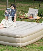 Matelas Gonflable Épais de Qualité Supérieure en Gros, Tailles Doubles, Gonflage en un Clic, Idéal pour l'Utilisation en Extérieur