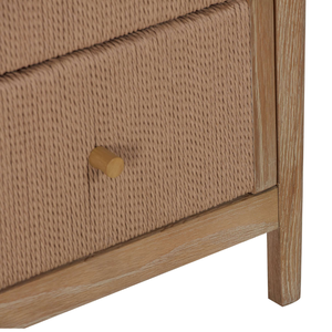 ELYSIUM Armoire Tallboy en bois massif de marque Chêne/Pin/Melaleuca Meubles de chambre à coucher avec rangement Nouveau design de haute qualité - Product Image 6
