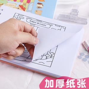 Livre de <span class=keywords><strong>dessin</strong></span> et de coloriage <span class=keywords><strong>pour</strong></span> enfants, format A5, carnet de croquis de dessins animés - Product Image 3
