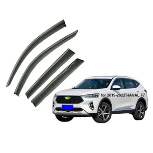 6 Tấm Làm Lệch Hướng Lỗ Thông Hơi Cho GREAT WALL HAVAL F7 2019-2022 Tấm Chắn Cửa Sổ Tấm Chắn Nắng Tấm Chắn Mưa